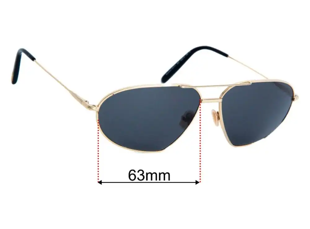 Tom Ford Bradford TF771 63mm Replacement Lenses